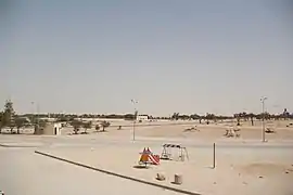 Rocky desert of Al Samriya near the Sheikh Faisal Bin Qassim Al Thani Museum