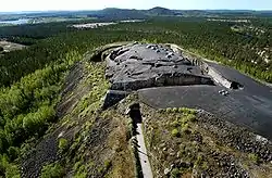 Rödberget fort, part of Boden Fortress