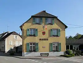 The town hall in Roderen