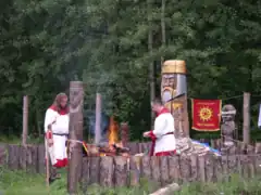 Russian Rodnover shrine in Kaluga.