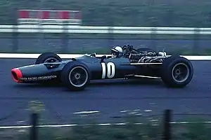 Pedro Rodriguez with BRM 1968