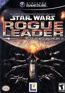 Several futuristic aircraft flee an exploding, spherical structure in outer space; the game's logo appears above the scene.