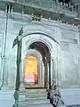 The Mausoleum's entrance.