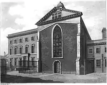 Rolls Chapel and Rolls House, now part of Maughan Library, King's College London