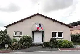 The town hall in Romain