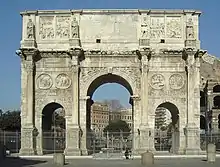 Image 53The Arch of Constantine in Rome (from Culture of Italy)