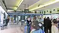 Ticket gates of Colosseo Station, Feb 2017