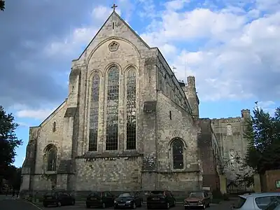 Image 8The West window of Romsey Abbey (from Portal:Hampshire/Selected pictures)