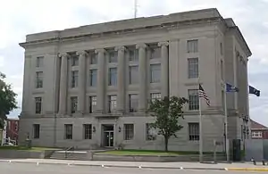 Rooks County courthouse in Stockton (2014)