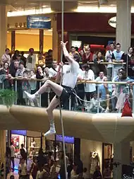 Rope climbing event, Lyon