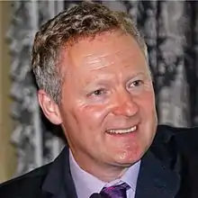 Impressionist and comedian Rory Bremner (BA, 1984)