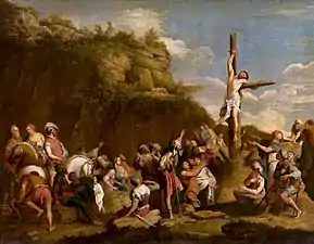 Crucifixion of Polyclitus (1650s), oil on canvs, 108 x 139 cm., National Museum, Warsaw