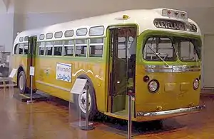 Montgomery Bus that made Rosa Parks notable