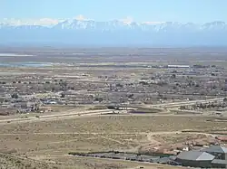 View of part of Rosamond, CA