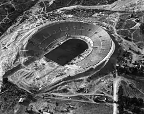 Rose Bowl stadium (built 1921–1922)