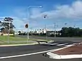 Pembroke Road, Leumeah's main road leading north to Minto and south to Campbelltown