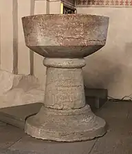 Baptismal font