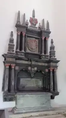 Rothe family tomb in St Michael's Chapel