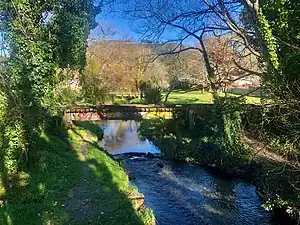 Railway bridge over Waiowhiro Stream