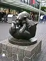 Two small playing bears (1956) Rotterdam