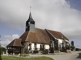 The church of Saint-Martin in Rouilly