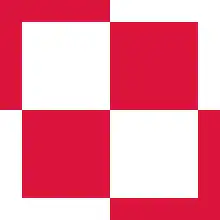 Polish Air Force checkerboard - from 1993 to present