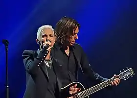 Roxette performing at the Beacon Theatre in New York City on 2 September 2012