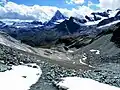 On the Furggi Pass, Matterhorn at the background