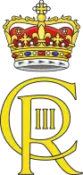 A logo with "CR III" and a crown