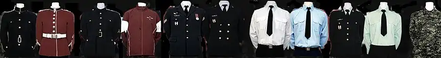 Canadian Military College uniforms