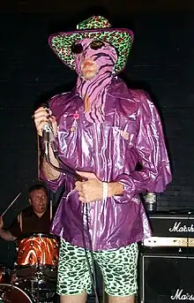 Rev. Nørb, frontman of Boris the Sprinkler