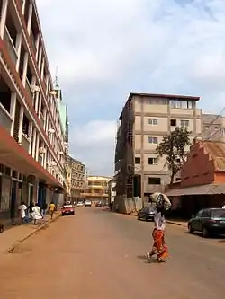 Main street in Uíge