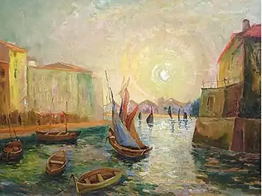 Townscape at the Seaside, National Museum, Wrocław