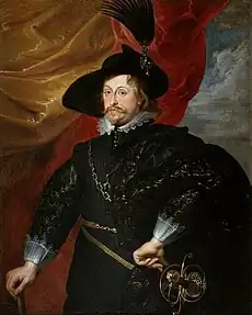 Portrait of Władysław IV Vasa, 1624, Peter Paul Rubens