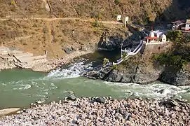 Rudraprayag - confluence of Alaknanda and Mandakini