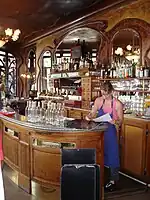 Art nouveau Brasserie.