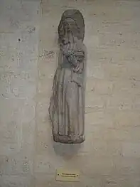 Saint James the Great depicted as a pilgrim (15th century).