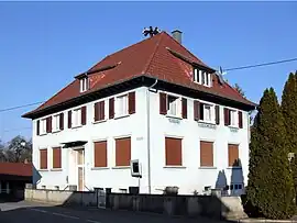 The town hall in Ruederbach