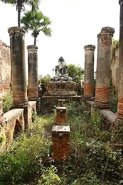 Preserved ruins from the ancient capital