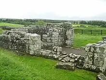 Image 42Birdoswald – showing partial blockage of main (east) gateway (from History of Cumbria)