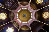 The 1869 Rumbach Street Synagogue in Budapest, Hungary