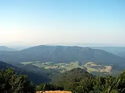 Runina village from Saddle under Durkovec.