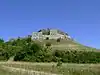 Image of medieval castle from Rupea, build on top of castra Rupes, Roman Dacia (modern Romania)