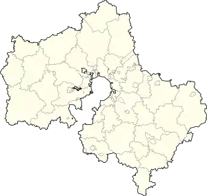 Stolbovaya is located in Moscow Oblast