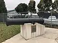 Russian SBML 36-pounder Gun captured at Sevastopol in 1855, given to Hamilton by Queen Victoria in 1860 and mounted as a centennial project in 1967 outside HMCS Star.