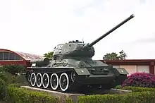 Image 3Russian T-34 tank at Museo Giron, Cuba (from History of Cuba)