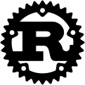 A capitalized letter R set into a sprocket