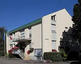 The town hall in Rustenhart