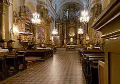 Interior of Saint Lawrence's Church