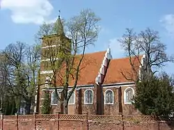 St. John the Baptist's church, built AD 1560.